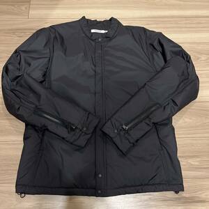 【着用数回美品】nonnative ノンネイティブ HIKER PUFF JACKET POLY TAFFETA DICROS CLIMASHELD ブラック サイズ3 定価80,080