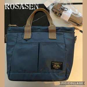 【未使用】ROSASEN GOLF ロサーセン ゴルフ カートバッグ トートバッグ 保冷 ショルダーバッグ 