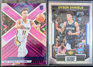 【初売！1円スタート】2022-23 Panini Chronicles - Dyson Daniels XR RC 49シリアル / Pelicans おまけ付 Chronicle Score RC