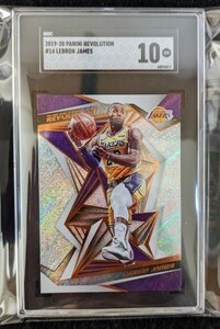 【1円スタート】鑑定品 SGC 10 / 2019-20 Panini Revolution - LeBron James / Lakers