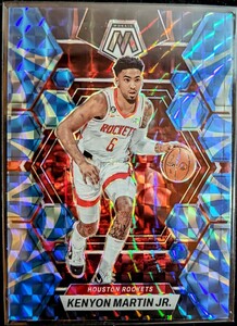 【初売！1円スタート】2022-23 Panini Mosaic - Kenyon Matin Jr. Blue Reactive Prizm / Rockets