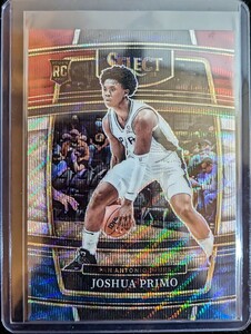 【1円スタート】2021-22 Panini Select Concourse - Joshua Primo Tri-Color Prizm & Prizm Draft Picks RC / San Antonio Spurs