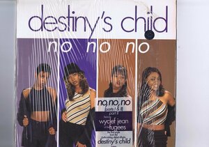 シュリンク付き（開封済） US盤 12inch Destiny's Child / No No No / beyonce ビヨンセ 44 78687