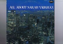 インサート付き 国内盤 2LP Sarah Vaughan / All About Sarah Vaughan / サラ・ヴォーン BT-5072~3, BT-5072, BT-5073_画像1