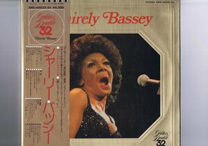 盤質新品同様 国内盤 2LP Shirley Bassey / Golden Double 32 / シャーリー・バッシー 帯付 インサート付 EMS-65033-34