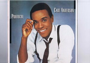 盤質良好 US盤 LP Carl Anderson / Protocol / カール・アンダーソン オリジナルインナースリーブ付き BFE 39889