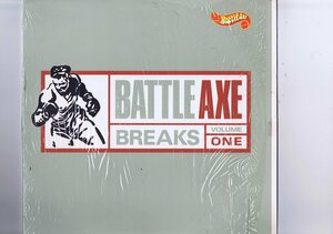 盤質良好 US盤 12inch Joey Chavez / Battle Axe Breaks Volume One シュリンク付き（開封済） BAX V1