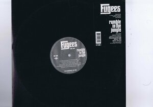 盤質新品同様 ヨーロッパ盤 12inch Fugees Featuring A Tribe Called Quest Busta Rhymes And John Forte Rumble In The Jungle 574 069-1
