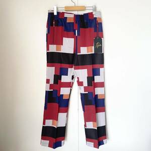  new goods needles( needle z)track pant poly jq.( truck pants ) Multi Block M Needles multicolor NEPENTHES MR406