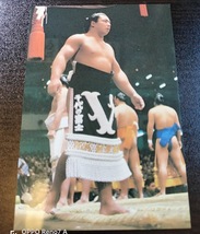 昭和レトロ　千代の富士　アマダ　カード（サイズ約１２，８㎝）ナンバー９　格安　まとめ　大相撲　横綱　YOKOZUNA SUMO Wrestler_画像1