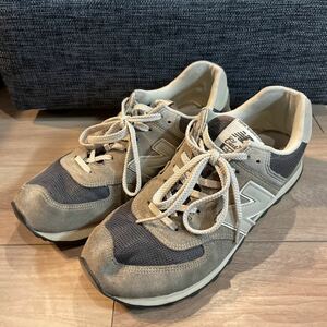 即決・ニューバランス・ML574・DDA クラシック ダークグレー 28.0cm new balance 中古品