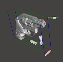 最中庵製　ルガーLCR 22 リボルバー　全PLA樹脂モデルガン　完全無可動品_画像8