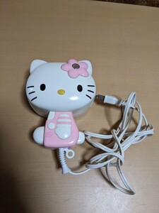 ハローキティ　ドライヤー　SANRIO サンリオ　SANYO HD-KT1　レトロ　○オマケ　ヘッドホン