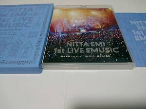 ●完品！新田恵美！ライブBD！特典CD付き「1ST LIVE EMUSIC」ラブライブ μ's