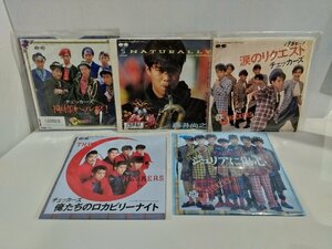 【まとめ/レコード/EP盤】チェッカーズ＋藤井尚之 10枚セット/神様ヘルプ!/涙のリクエスト/ジュリアに傷心/ギザギザハートの子守唄【ac07】