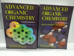 [A*B 2 pcs. set ]Advanced Organic Chemistry foreign book / English / have machine chemistry /[ac04e]