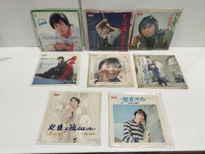 【まとめ/レコード/EP盤】森田健作 ８枚セット さらば愛の日々/青春に悔はないか/若者たち/友達よ泣くんじゃない/他【ac02d】