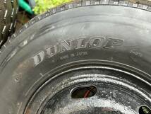 7.50R16 14.P.R.　中型車用　DUNLOP　中古トラックタイヤ　（2本セット）_画像4