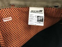 HYOD メンズ 裏起毛 防風 ブーツカットパンツ 31 ライトブラウン_画像2