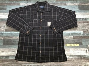 OUTDOOR PRODUCTS Outdoor Products мужской немного толстый рубашка с длинным рукавом M чёрный фиолетовый серый 
