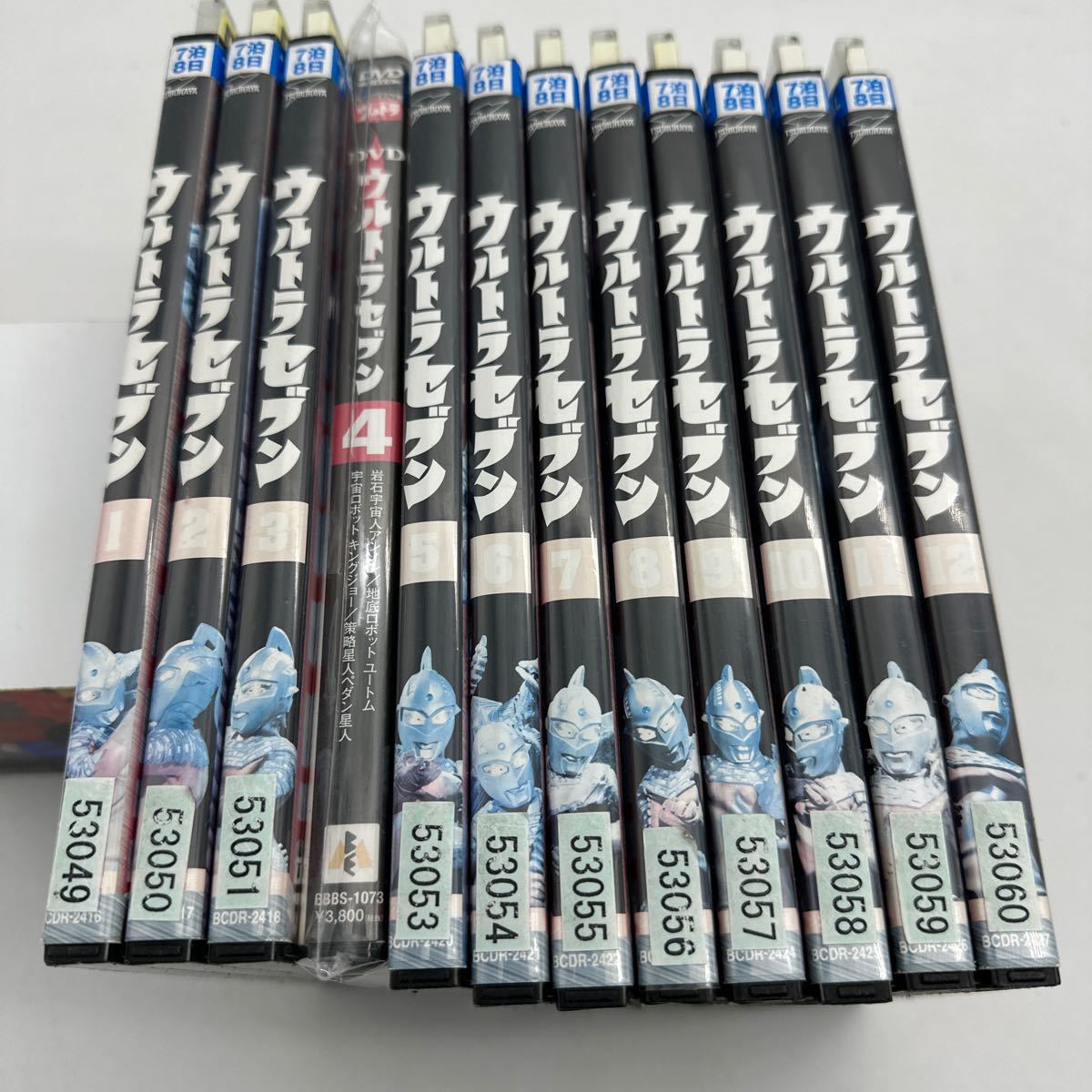 DVD レンタル落ち ウルトラセブン 1-12巻セット ウルトラマン-