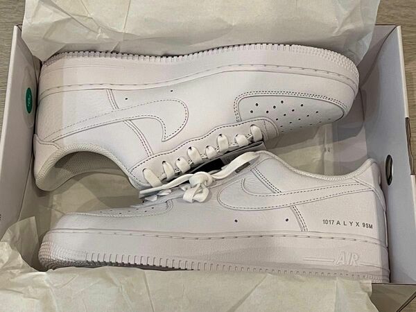 1017 ALYX 9SM × Nike Air Force 1 Low "White" アリクス　フォース1