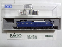 新品同様★KATO 3023-1 EF64-1000 一般色 電気機関車 走行動作確認済み ナンバープレート未使用 取説付 鉄道模型 Nゲージ カトー 送料350円_画像1