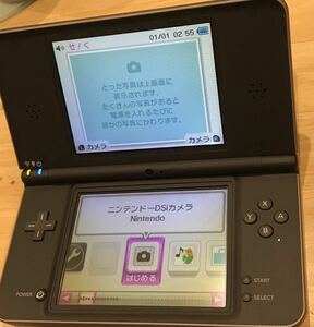 【動作確認済】Nintendo DSI LL 任天堂　ニンテンドー　ダークブラウン 