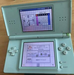 【訳あり】【動作確認済み】Nintendo DS Lite 任天堂 ニンテンドーDS Lite アイスブルー 