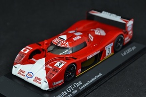 MINICHAMPS 1/43 Toyota GT-one Le Mans 24 hrs 1999 片山右京 土屋圭一 鈴木利男 総合2位 ミニチャンプス トヨタ TS020 ル・マン 絶版