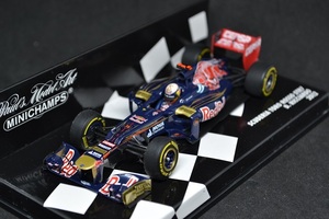 MINICHAMPS 1/43 SCUDERIA TORO ROSSO STR7 D.RICCIARDO 2012 ミニチャンプス スクーデリア トロロッソ ダニエル リカルド 絶版 希少 難有