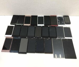 ▲二宮店▲【ジャンク品】1-55 au エーユー スマートフォン まとめ 27点 スマホ XPERIA AQUOS htc Qua エクスペリア 等