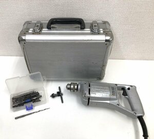 ▲二宮店▲【中古品】A-48 HITACHI 日立工機 6.5mm 電気ドリル LUh7 100V 50/60Hz ケース付き 電動工具 通電確認済み