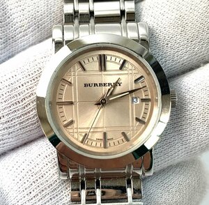 □【中古品】1-11 BURBERRY バーバリー BU1353 腕時計 レディース デイト イニシャルあり 電池切れ 動作未確認□埼玉戸田店