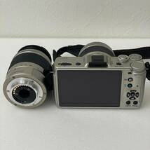Y1-33　デジタル一眼カメラ　レンズセット　ペンタックス　Q7　ストロボ　付属あり_画像4