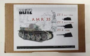 BLITZ 1/35 WWⅡ フランス軍ＡМＲ35 ZT1 13.2mm機関砲搭載型装甲車