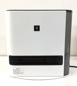 1-33【中古品】SHARP　HX-PK12－W　加湿セラミックファンヒーター 2022年製