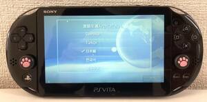 1-50【中古品】SONY ソニーPS Vita Wi-Fiモデル メモリーカード32GB PCH-2000 ブラック