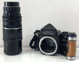 1-40【中古品】PENTAX ペンタックス 6×7 67 中判カメラ Super-Multi-Coated TAKUMAR/6×7 1:2.4/105 レンズ