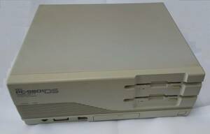 NEC PC-9801DS /U2　本体動作確認済　フロッピーディスクドライブFDD2個の動作確認済　3.5インチ　PC-98　