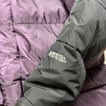 1スタ 美品 THE NORTH FACE ノースフェイス ヒムダウンパーカー ダウンジャケット パープル Lサイズ GORTEX ゴアテックス R31 _画像4