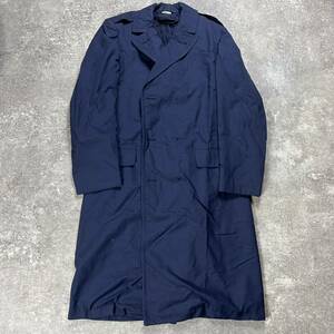 1000スタ 70s 米軍 オーバーコート ヴィンテージ ロングコート blue 1549 8405-00-113-9870 アメリカ軍 ミリタリー R51