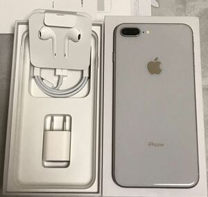 【美品100%】SIMフリーiPhone8 Plus iPhone8plus 256GB silver アイフォン8プラス　アイホン8プラス 本体 シルバー Apple 13.2.3