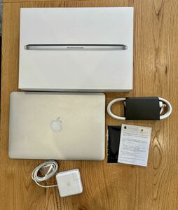 MacBook Pro 128GB SSD 13インチ Retinaディスプレイ　2014年 OS削除後未インストール　ジャンク扱い