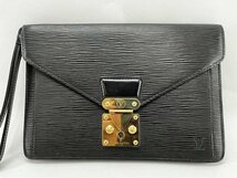 訳あり品 LOUIS VUITTON ルイ・ヴィトン エピ ポシェット セリエ ドラゴンヌ セカンドバッグ クラッチ M52612[224738_画像2