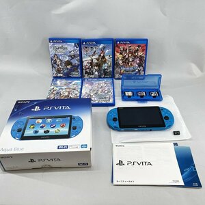 SONY PSVITA 本体 PCH-2000 ACアダプターなし ソフト11本 空の軌跡3rd他 動作品[327743