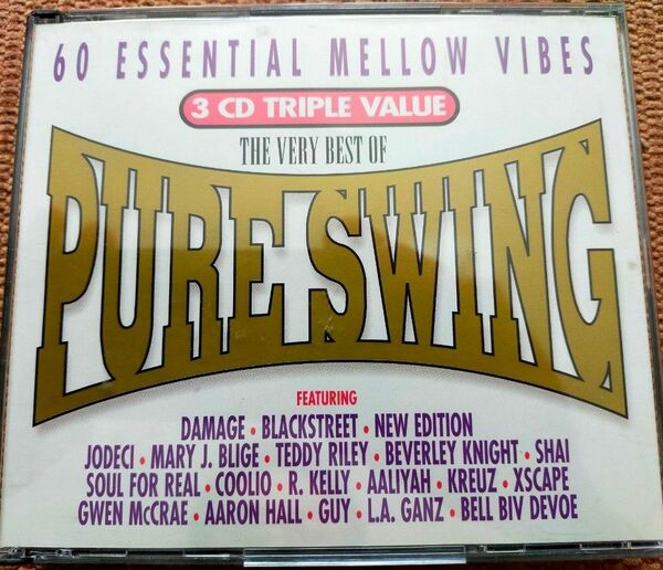 メロウ・ヴァイブス (80's、90's ソウル、R&B 3CD) VERY BEST OF PURE SWING 輸入盤