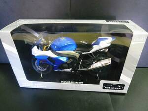 1/12 スズキ GSXR1000 SUZUKI GSXR 1000 青 正規ライセンス商品 GSX R オートマックス プレミアム ダイキャストメタル アオシマ文化教材社