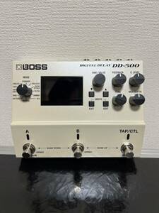 BOSS DD-500 デジタルディレイ　電源アダプター付き