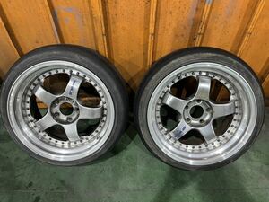 ワーク　マイスター　S1　3P　18インチ　10.0J　＋43　PCD114.3　5H　235/40/18　WORK　MEISTER